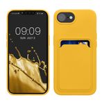 Laptop, Telefoane si Tablete - Telefoane mobile si accesorii - Accesorii Telefoane - Huse telefoane - Husa Kwmobile pentru iPhone 17e/16e, incarcare wireless, silicon, galben, TPU - Infinity.ro