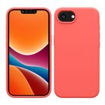 Laptop, Telefoane si Tablete - Telefoane mobile si accesorii - Accesorii Telefoane - Huse telefoane - Husa Kwmobile pentru iPhone 17e/16e, incarcare wireless, silicon, coral neon - Infinity.ro