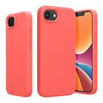Laptop, Telefoane si Tablete - Telefoane mobile si accesorii - Accesorii Telefoane - Huse telefoane - Husa Kwmobile pentru iPhone 17e/16e, incarcare wireless, silicon, coral neon - Infinity.ro
