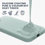 Laptop, Telefoane si Tablete - Telefoane mobile si accesorii - Accesorii Telefoane - Huse telefoane - Husa Kwmobile pentru iPhone 17e/16e, incarcare wireless, silicon, menta - Infinity.ro