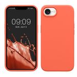 Laptop, Telefoane si Tablete - Telefoane mobile si accesorii - Accesorii Telefoane - Huse telefoane - Husa Kwmobile pentru iPhone 17e/16e, incarcare wireless, silicon, coral intens - Infinity.ro