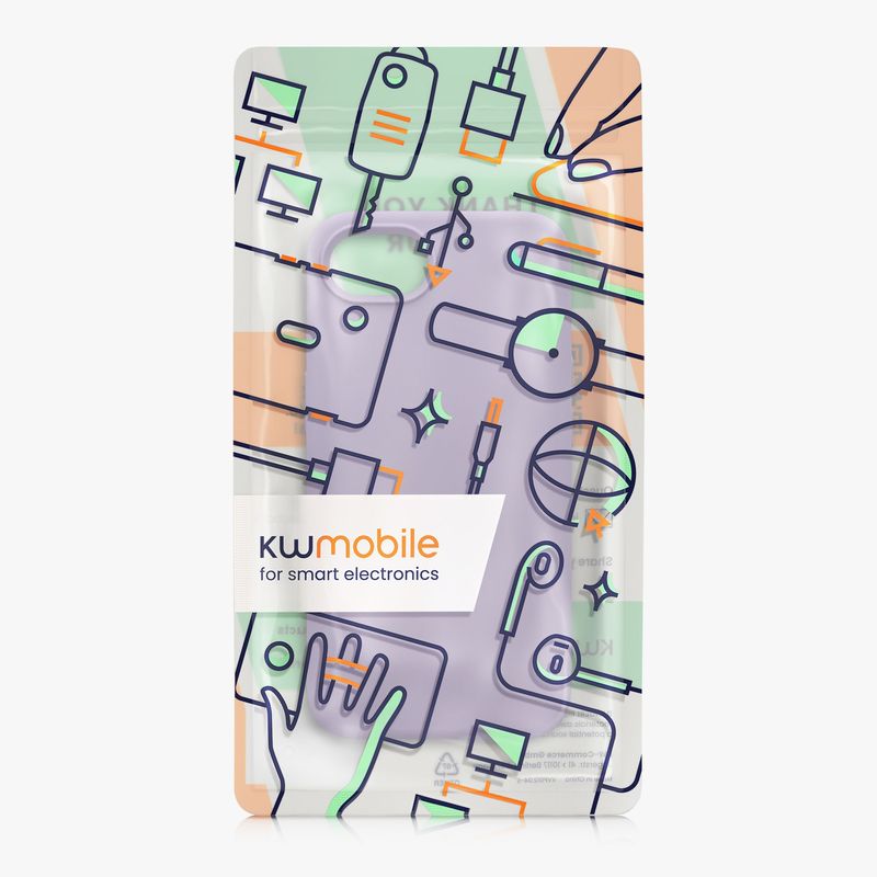 Laptop, Telefoane si Tablete - Telefoane mobile si accesorii - Accesorii Telefoane - Huse telefoane - Husa Kwmobile pentru iPhone 17e/16e, incarcare wireless, silicon, mov violet - Infinity.ro