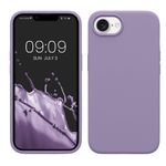 Laptop, Telefoane si Tablete - Telefoane mobile si accesorii - Accesorii Telefoane - Huse telefoane - Husa Kwmobile pentru iPhone 17e/16e, incarcare wireless, silicon, mov violet - Infinity.ro