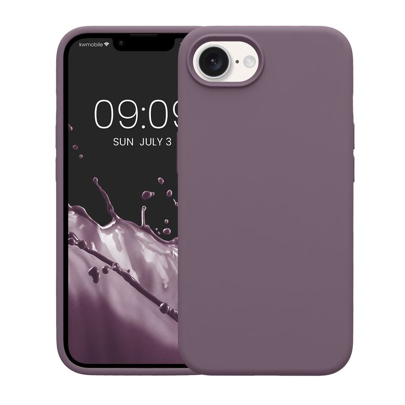 Laptop, Telefoane si Tablete - Telefoane mobile si accesorii - Accesorii Telefoane - Huse telefoane - Husa Kwmobile pentru iPhone 17e/16e, incarcare wireless, silicon, iris - Infinity.ro