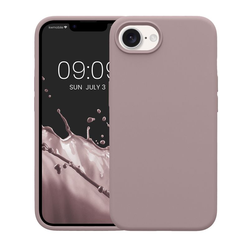 Laptop, Telefoane si Tablete - Telefoane mobile si accesorii - Accesorii Telefoane - Huse telefoane - Husa Kwmobile pentru iPhone 17e/16e, incarcare wireless, silicon, lila - Infinity.ro