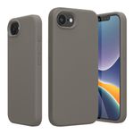 Laptop, Telefoane si Tablete - Telefoane mobile si accesorii - Accesorii Telefoane - Huse telefoane - Husa Kwmobile pentru iPhone 17e/16e, incarcare wireless, silicon, gri, TPU - Infinity.ro