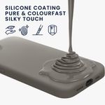 Laptop, Telefoane si Tablete - Telefoane mobile si accesorii - Accesorii Telefoane - Huse telefoane - Husa Kwmobile pentru iPhone 17e/16e, incarcare wireless, silicon, gri, TPU - Infinity.ro