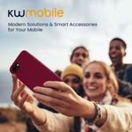 Laptop, Telefoane si Tablete - Telefoane mobile si accesorii - Accesorii Telefoane - Huse telefoane - Husa Kwmobile pentru iPhone 17e/16e, incarcare wireless, silicon, rosu rubarba - Infinity.ro