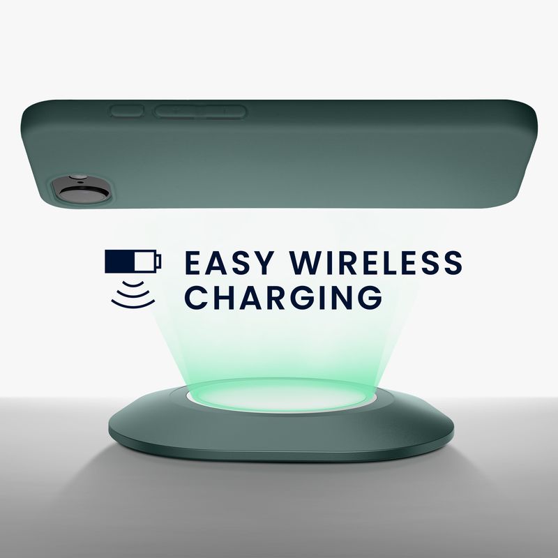Laptop, Telefoane si Tablete - Telefoane mobile si accesorii - Accesorii Telefoane - Huse telefoane - Husa Kwmobile pentru iPhone 17e/16e, incarcare wireless, TPU, albastru verzui - Infinity.ro