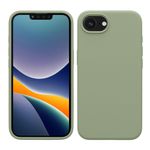 Laptop, Telefoane si Tablete - Telefoane mobile si accesorii - Accesorii Telefoane - Huse telefoane - Husa Kwmobile pentru iPhone 17e/16e, incarcare wireless, silicon, verde, gri - Infinity.ro