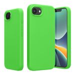 Laptop, Telefoane si Tablete - Telefoane mobile si accesorii - Accesorii Telefoane - Huse telefoane - Husa Kwmobile pentru iPhone 17e/16e, incarcare wireless, silicon, verde lime - Infinity.ro