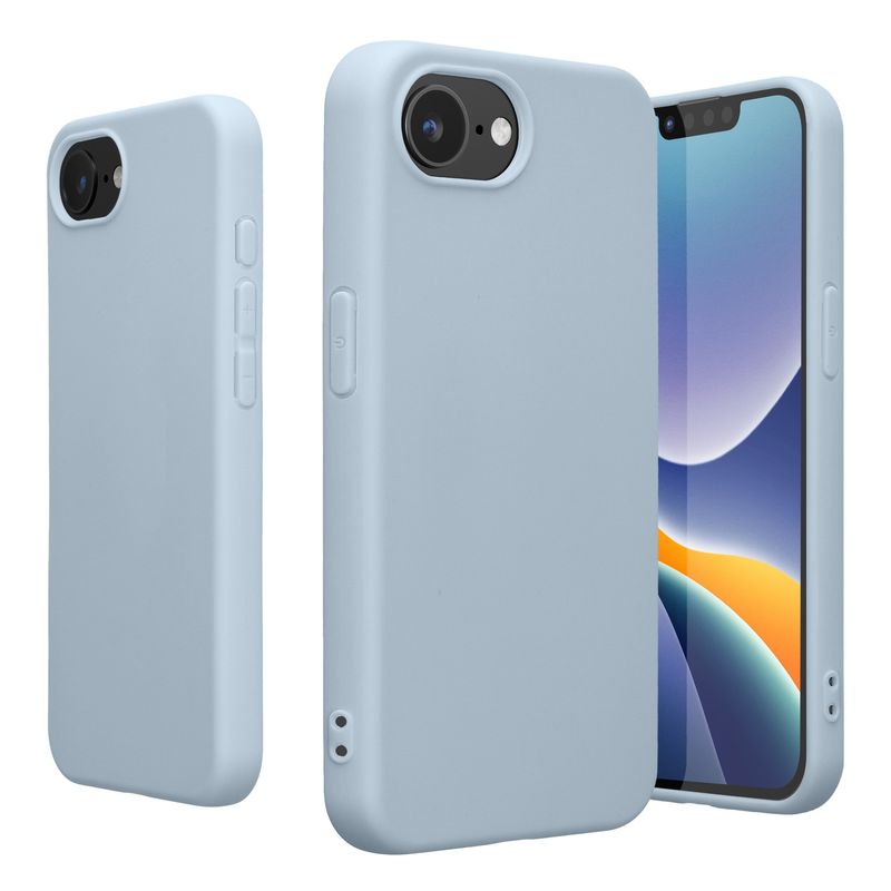 Laptop, Telefoane si Tablete - Telefoane mobile si accesorii - Accesorii Telefoane - Huse telefoane - Husa Kwmobile pentru iPhone 17e/16e, incarcare wireless, TPU, albastru deschis - Infinity.ro