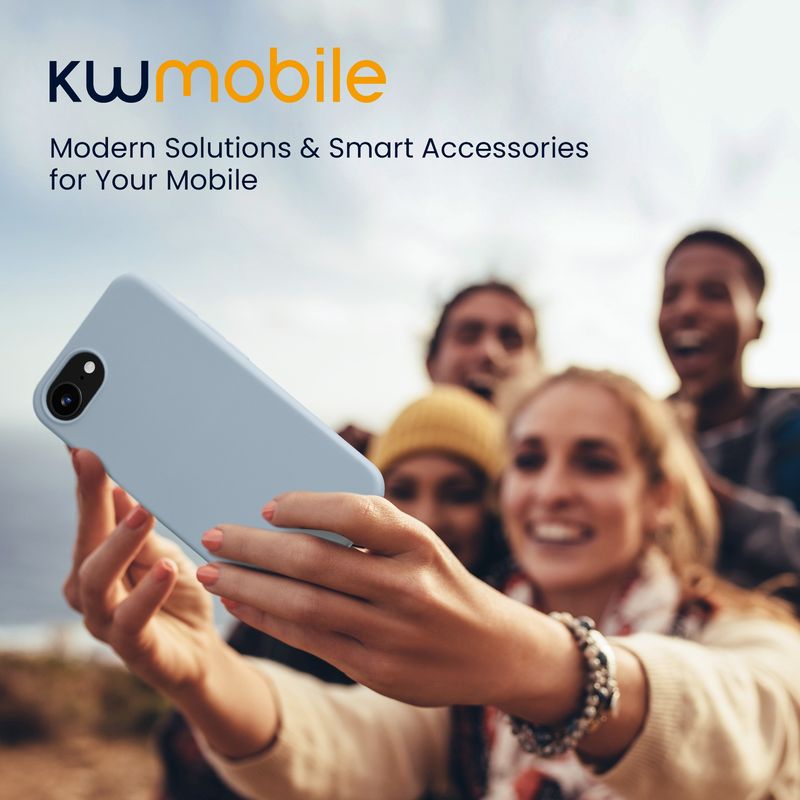 Laptop, Telefoane si Tablete - Telefoane mobile si accesorii - Accesorii Telefoane - Huse telefoane - Husa Kwmobile pentru iPhone 17e/16e, incarcare wireless, TPU, albastru deschis - Infinity.ro