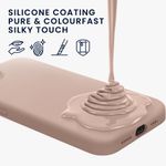 Laptop, Telefoane si Tablete - Telefoane mobile si accesorii - Accesorii Telefoane - Huse telefoane - Husa Kwmobile pentru iPhone 17e/16e, incarcare wireless, silicon, roz prafuit - Infinity.ro