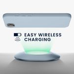 Laptop, Telefoane si Tablete - Telefoane mobile si accesorii - Accesorii Telefoane - Huse telefoane - Husa Kwmobile pentru iPhone 17e/16e, incarcare wireless, TPU, albastru deschis - Infinity.ro