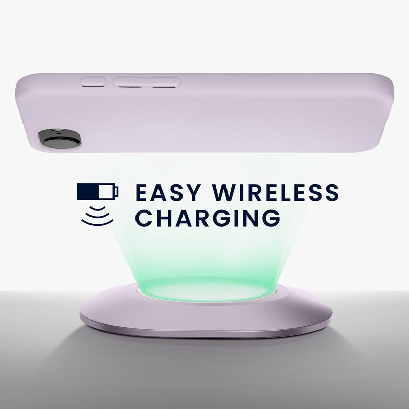 Laptop, Telefoane si Tablete - Telefoane mobile si accesorii - Accesorii Telefoane - Huse telefoane - Husa Kwmobile pentru iPhone 17e/16e, incarcare wireless, TPU, lavanda - Infinity.ro