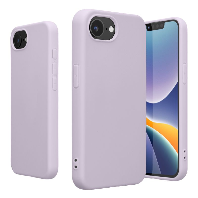 Laptop, Telefoane si Tablete - Telefoane mobile si accesorii - Accesorii Telefoane - Huse telefoane - Husa Kwmobile pentru iPhone 17e/16e, incarcare wireless, TPU, lavanda - Infinity.ro