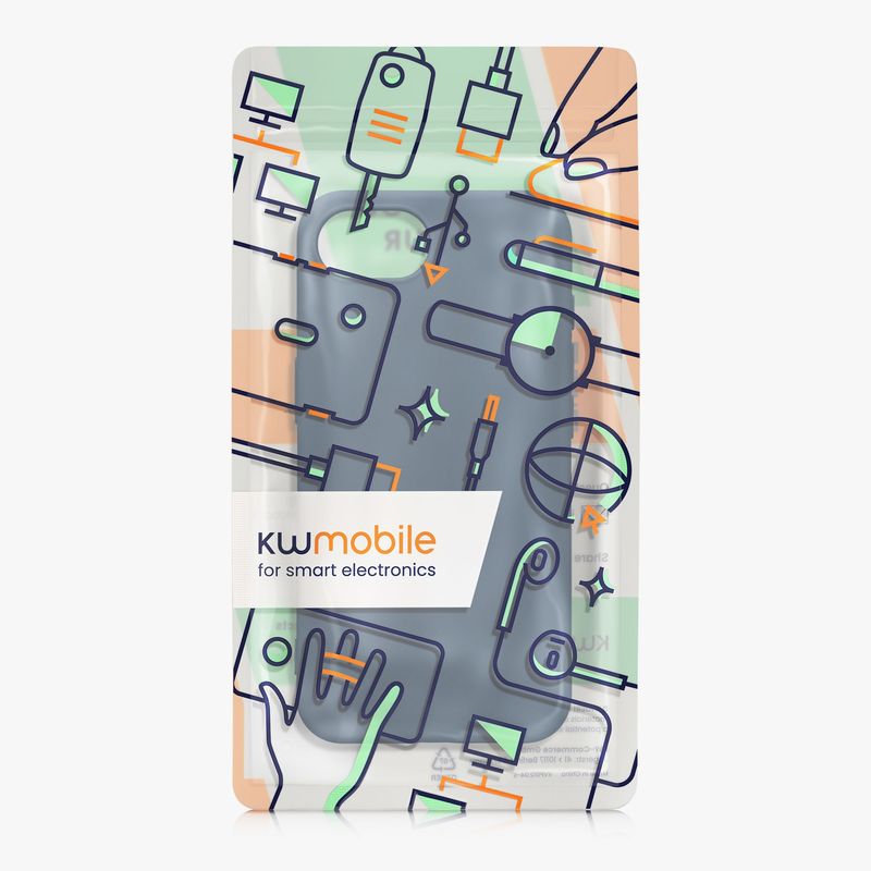 Laptop, Telefoane si Tablete - Telefoane mobile si accesorii - Accesorii Telefoane - Huse telefoane - Husa Kwmobile pentru iPhone 17e/16e, protectie la socuri, silicon, albastru - Infinity.ro