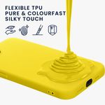 Laptop, Telefoane si Tablete - Telefoane mobile si accesorii - Accesorii Telefoane - Huse telefoane - Husa Kwmobile pentru iPhone 17e/16e, incarcare wireless, TPU, galben - Infinity.ro