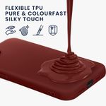 Laptop, Telefoane si Tablete - Telefoane mobile si accesorii - Accesorii Telefoane - Huse telefoane - Husa Kwmobile pentru iPhone 17e/16e, incarcare wireless, TPU, rosu aramiu - Infinity.ro