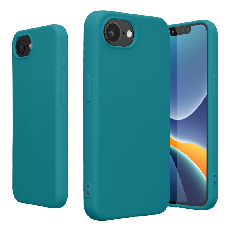 Laptop, Telefoane si Tablete - Telefoane mobile si accesorii - Accesorii Telefoane - Huse telefoane - Husa Kwmobile pentru iPhone 17e/16e, incarcare wireless, TPU, turcoaz - Infinity.ro