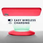 Laptop, Telefoane si Tablete - Telefoane mobile si accesorii - Accesorii Telefoane - Huse telefoane - Husa Kwmobile pentru iPhone 17e/16e, incarcare wireless, TPU, roz neon - Infinity.ro