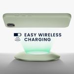 Laptop, Telefoane si Tablete - Telefoane mobile si accesorii - Accesorii Telefoane - Huse telefoane - Husa Kwmobile pentru iPhone 17e/16e, incarcare wireless, TPU, verde, gri - Infinity.ro