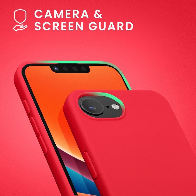 Laptop, Telefoane si Tablete - Telefoane mobile si accesorii - Accesorii Telefoane - Huse telefoane - Husa Kwmobile pentru iPhone 17e/16e, incarcare wireless, TPU, roz neon - Infinity.ro
