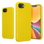Laptop, Telefoane si Tablete - Telefoane mobile si accesorii - Accesorii Telefoane - Huse telefoane - Husa Kwmobile pentru iPhone 17e/16e, protectie la socuri, silicon, galben - Infinity.ro