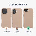Laptop, Telefoane si Tablete - Telefoane mobile si accesorii - Accesorii Telefoane - Huse telefoane - Husa Kwmobile pentru iPhone 17e/16e, protectie la socuri, protectie la praf, silicon, bej - Infinity.ro
