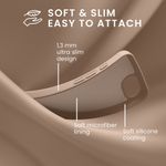 Laptop, Telefoane si Tablete - Telefoane mobile si accesorii - Accesorii Telefoane - Huse telefoane - Husa Kwmobile pentru iPhone 17e/16e, protectie la socuri, protectie la praf, silicon, bej - Infinity.ro