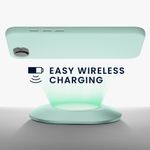 Laptop, Telefoane si Tablete - Telefoane mobile si accesorii - Accesorii Telefoane - Huse telefoane - Husa Kwmobile pentru iPhone 17e/16e, protectie la socuri, silicon, menta - Infinity.ro