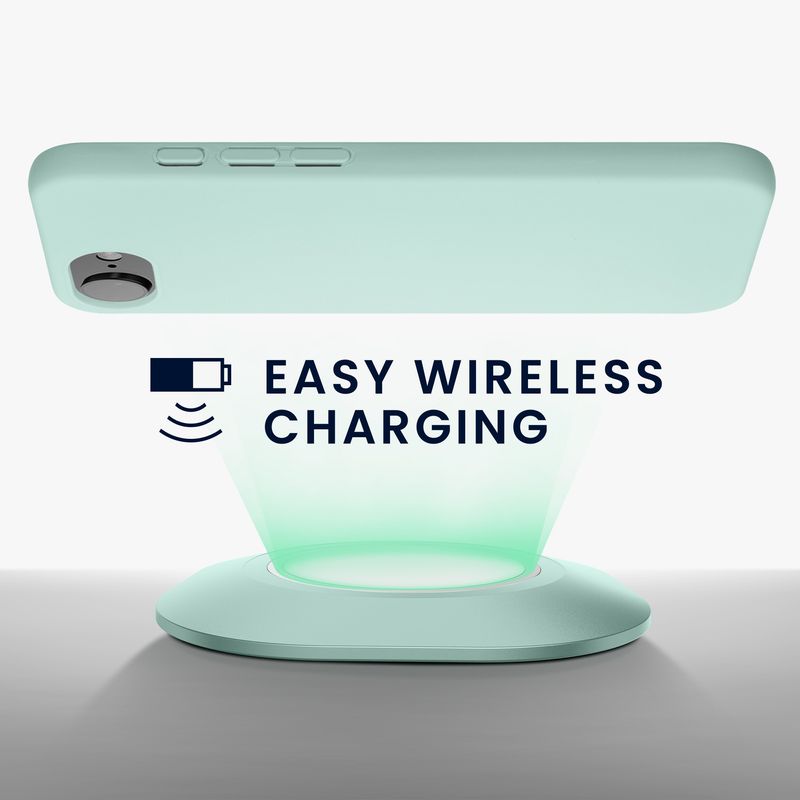 Laptop, Telefoane si Tablete - Telefoane mobile si accesorii - Accesorii Telefoane - Huse telefoane - Husa Kwmobile pentru iPhone 17e/16e, protectie la socuri, silicon, menta - Infinity.ro