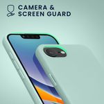 Laptop, Telefoane si Tablete - Telefoane mobile si accesorii - Accesorii Telefoane - Huse telefoane - Husa Kwmobile pentru iPhone 17e/16e, protectie la socuri, silicon, menta - Infinity.ro