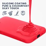 Laptop, Telefoane si Tablete - Telefoane mobile si accesorii - Accesorii Telefoane - Huse telefoane - Husa Kwmobile pentru iPhone 17e/16e, protectie la socuri, silicon, roz neon - Infinity.ro