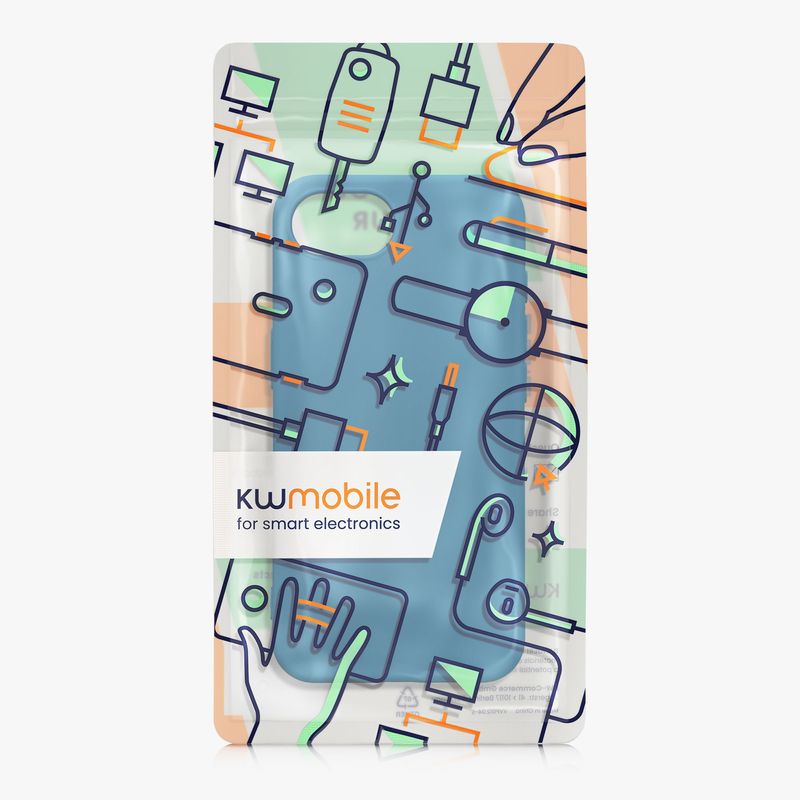 Laptop, Telefoane si Tablete - Telefoane mobile si accesorii - Accesorii Telefoane - Huse telefoane - Husa Kwmobile pentru iPhone 17e/16e, protectie la socuri, silicon, albastru caraibian - Infinity.ro