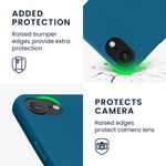 Laptop, Telefoane si Tablete - Telefoane mobile si accesorii - Accesorii Telefoane - Huse telefoane - Husa Kwmobile pentru iPhone 17e/16e, protectie la socuri, silicon, albastru caraibian - Infinity.ro