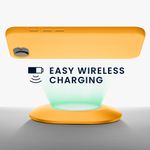 Laptop, Telefoane si Tablete - Telefoane mobile si accesorii - Accesorii Telefoane - Huse telefoane - Husa Kwmobile pentru iPhone 17e/16e, protectie la socuri, silicon, portocaliu - Infinity.ro