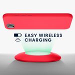 Laptop, Telefoane si Tablete - Telefoane mobile si accesorii - Accesorii Telefoane - Huse telefoane - Husa Kwmobile pentru iPhone 17e/16e, protectie la socuri, silicon, roz neon - Infinity.ro