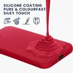 Laptop, Telefoane si Tablete - Telefoane mobile si accesorii - Accesorii Telefoane - Huse telefoane - Husa Kwmobile pentru iPhone 17e/16e, protectie la socuri, silicon, rosu rodie - Infinity.ro