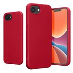 Laptop, Telefoane si Tablete - Telefoane mobile si accesorii - Accesorii Telefoane - Huse telefoane - Husa Kwmobile pentru iPhone 17e/16e, protectie la socuri, silicon, rosu rodie - Infinity.ro