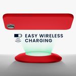 Laptop, Telefoane si Tablete - Telefoane mobile si accesorii - Accesorii Telefoane - Huse telefoane - Husa Kwmobile pentru iPhone 17e/16e, protectie la socuri, silicon, rosu clasic - Infinity.ro