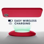 Laptop, Telefoane si Tablete - Telefoane mobile si accesorii - Accesorii Telefoane - Huse telefoane - Husa Kwmobile pentru iPhone 17e/16e, protectie la socuri, silicon, rosu rodie - Infinity.ro