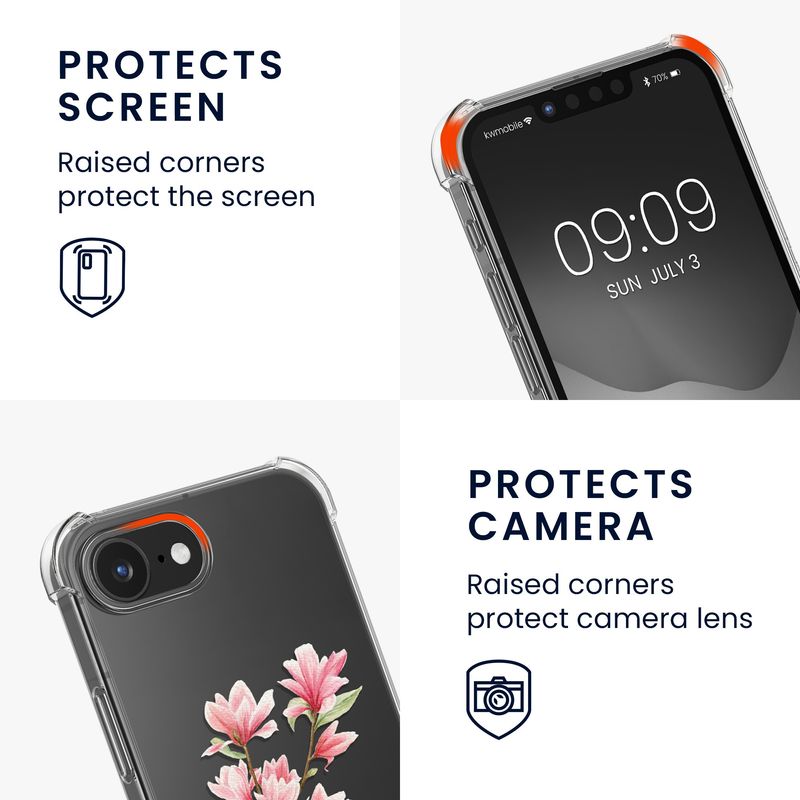 Laptop, Telefoane si Tablete - Telefoane mobile si accesorii - Accesorii Telefoane - Huse telefoane - Husa Kwmobile pentru iPhone 17e/16e, protectie la socuri, TPU, multicolor - Infinity.ro