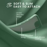 Laptop, Telefoane si Tablete - Telefoane mobile si accesorii - Accesorii Telefoane - Huse telefoane - Husa Kwmobile pentru iPhone 17e/16e, protectie la socuri, silicon, verde ceramica - Infinity.ro