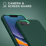 Laptop, Telefoane si Tablete - Telefoane mobile si accesorii - Accesorii Telefoane - Huse telefoane - Husa Kwmobile pentru iPhone 17e/16e, protectie la socuri, silicon, verde padure - Infinity.ro