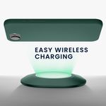 Laptop, Telefoane si Tablete - Telefoane mobile si accesorii - Accesorii Telefoane - Huse telefoane - Husa Kwmobile pentru iPhone 17e/16e, protectie la socuri, silicon, verde padure - Infinity.ro
