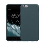 Laptop, Telefoane si Tablete - Telefoane mobile si accesorii - Accesorii Telefoane - Huse telefoane - Husa Kwmobile pentru iPhone 6/6S, incarcare wireless, silicon, gri - Infinity.ro