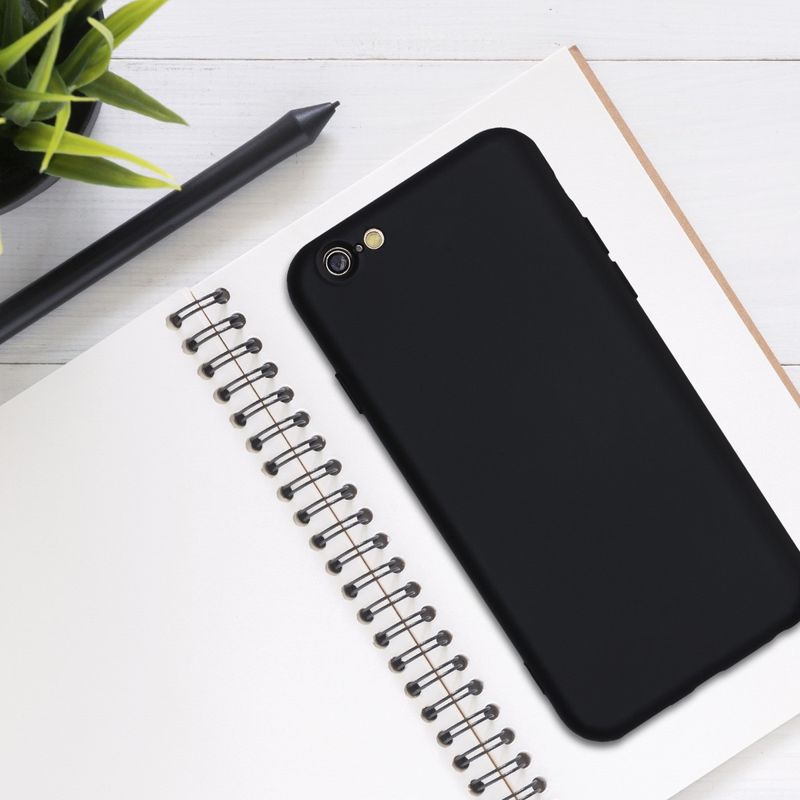 Laptop, Telefoane si Tablete - Telefoane mobile si accesorii - Accesorii Telefoane - Huse telefoane - Husa Kwmobile pentru iPhone 6/6S, protectie la socuri, silicon, negru - Infinity.ro