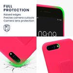 Laptop, Telefoane si Tablete - Telefoane mobile si accesorii - Accesorii Telefoane - Huse telefoane - Husa Kwmobile pentru iPhone 7 Plus/8 Plus, functie stand, silicon, roz - Infinity.ro